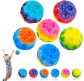 М`яч Гравіті бол гравітаційний стрибунець Gravity Ball Rainbow Color №1011