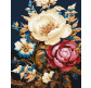 Картина  по номер. на холсті 40*50см Идейка КН3261 Квіткове диво, з фарбами металік