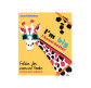 Папка B5 на гумках пластик Cool For School My Funny Giraffe CF32042-03