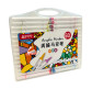 Маркер акриловий Aodemei Acrylic Marker набір 60шт трикутні 6128-60 у пластиковому футлярі