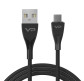 Кабель USB-А - Micro-USB 2.4A 1m Silicon Veron SM08