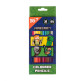 Олівці кольорові 12шт/24кол. YES "Minecraft Heroes" двокольорові 290744