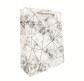 Пакет подарунковий паперовий 25*32*11см ООПТ Мармур з фольгою 3008-M