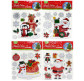Наліпки дитячі 20,5*26см Новорічні 3D, в асортименті ST-4428/JJ-SDF**