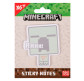 Папір для нотаток з липким шаром 40арк Yes 170398 Minecraft Creeper, фігурний