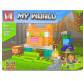 Конструктор My World Mine майнкрафт 4в1 89 елементів К097/MG1333-D