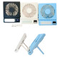 Вентилятор настільний Desktop Stand Fan (аккум, USB) 17см з нічником, асорті К0126/XH-06