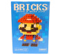 Конструктор 3D Blocks Bricks DMXC Мультяшки, кор. 11,5*8*4см, 180 дет С-1044