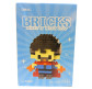 Конструктор 3D Blocks Bricks DMXC Супергерой, кор. 11,5*8*4см, 180 дет F-3026