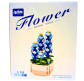 Конструктор 3D Blocks Flower Блакитні дзвіночки, кор. 12,8*10,8*6см, 205 дет Z-61616