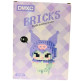 Конструктор 3D Blocks Bricks DMXC Мультяшки, кор. 14,5*11*4,5см, 368 дет S-7004