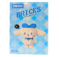 Конструктор 3D Blocks Bricks DMXC Мультяшки, кор. 14,5*11*4,5см, 368 дет S-7007