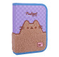 Пенал 1М Yes HP-03 Pusheen Playful з 1 отворотом б/н 533661