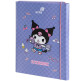 Папка-короб А4 на гумках Kite картон для праці Kuromi HK25-213-2