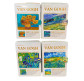 Блокнот 13*19см 112арк Лидер 8600-14 з магнітним клапаном Ван Гог