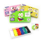Пластилін 6кол. Modeling Clay 120гр Люкс, піддон + стек 1121