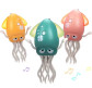 Іграшка Танцюючий осьминіг кальмар Squid, музична, інтерактивна, на акумуляторі
