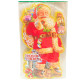 Прикраса новорічна паперова ПЛАКАТ двосторонній №121651-21 40*30см Санта з Новим Роком (укр)