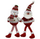 Іграшка м'яка Дід Мороз - Сніговик h-40см довгі ноги, асорті 95037