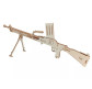 Модель 3D дерев'янна сборна WoodCraft XC-G012H Кулемет 59,5*13,8*21см