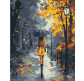 Картина  по номер. на холсті 40*50см Идейка КН8698 Під осінньою зливою