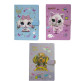 Блокнот А5 80арк Оопт з магніт. клапаном Звірята, асорті BM-9036-4