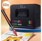 Маркер акриловий Acrylic Marker набір 60шт Q-2508-60 на водній основі у пластиковому футлярі (боксі)