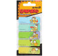 Закладки-індекси липкі паперові 15х50мм 100арк (5*20) Kite Garfield GF25-480