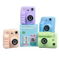 Фотоапарат миттєвої печаті дитячий Print Camera фотопринтер 2в1 з 1-м рулоном, асорті №2087-04