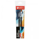 Набір пензлів 3шт. Arteo №1 сінтетіка кругла (№1,3) плоска (№8) к.р. 187101