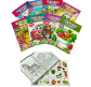 Книжка-розмальовка 16,5*23,5см ШЕР 8арк зі стікерами,  Мікс SA-0489/BK04203