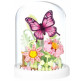 Конструктор 3D у колбі Flower Butterfly 6,8*8,5см, 130 дет №2539