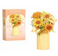 Конструктор 3D у вазі Flower Butterfly 11*20,2см, 528 дет №866066