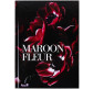 Зошит А5 Axent 96арк Maroon fleur кліт. 8459-1-A