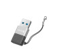 Адаптер перехідник USB-A  to USB-C Veron AC-OT73/78748