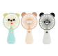 Вентилятор ручний DianDi Desktop USB Fan Звірята (аккум, USB) 18см, асорті G6614