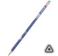 Олівець простий Kite мод 046 тригранний з гумкою Be Friends K26-046-1