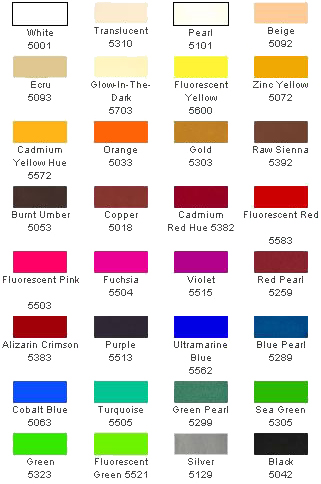 Палитра цветов полимерной глины Sculpey Premo Палитра цветов полимерной глины Sculpey Premo