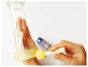 Нанесение медиум эффект инея